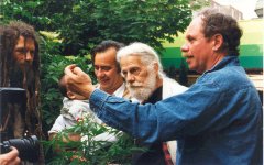 Soma Wernard Old Ed Ed Rosenthal in Positronics garden.jpg